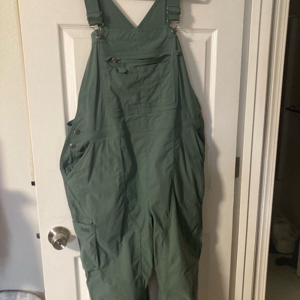 Duluth Trading Co Women's Sage Green Overalls